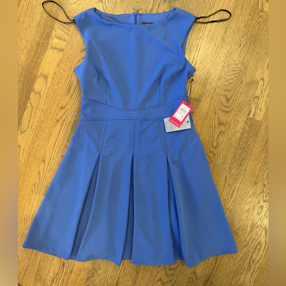 Vince Camuto NWT Blue Sleeveless Dress